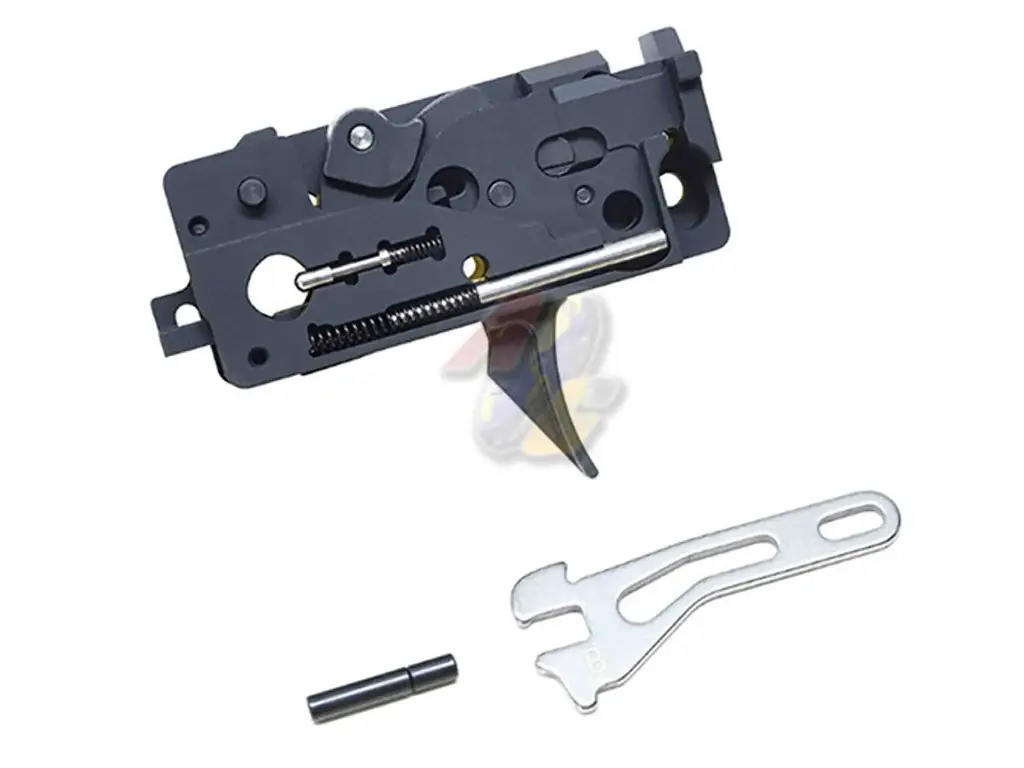 DYTAC MWS Drop in Trigger Box Set Assemble Curved Trigger - Ambi Bolt Release Function Compatible