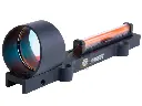 FCW 1x28mm 3MOA Dot Fiber Shotgun Sight for Tokyo Marui Saiga 12K Gas Shotgun (Red)