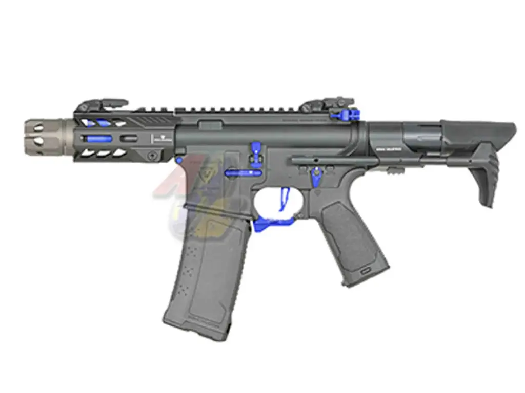 CYMA Platinum Strike Industries 4 Inch Competition AEG (Blue)