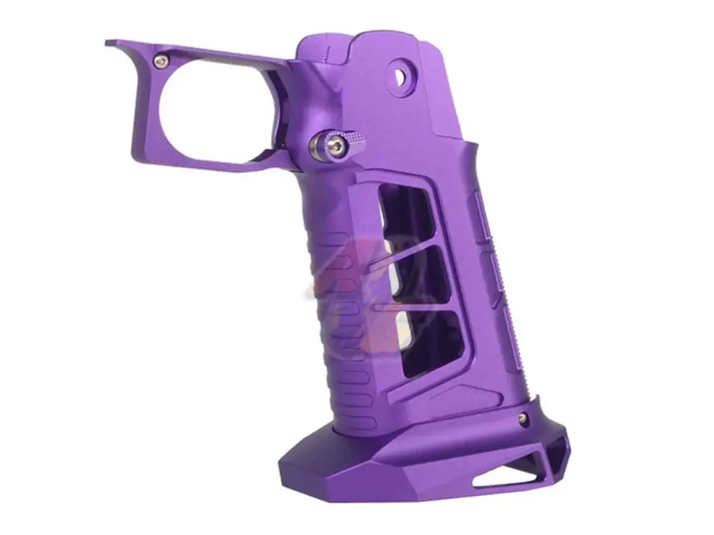 5KU CNC Aluminum Grip Type.7 For Tokyo Marui Hi-Capa Series GBB (Purple)