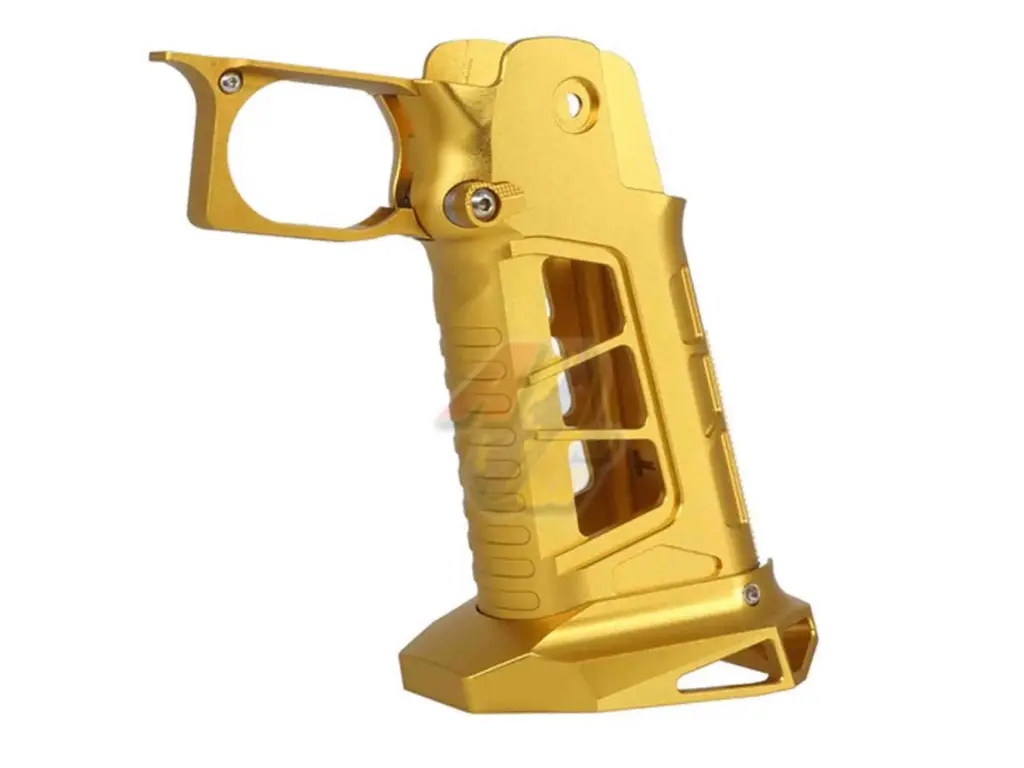 5KU CNC Aluminum Grip Type.7 for Tokyo Marui Hi-Capa Series GBB (Gold)