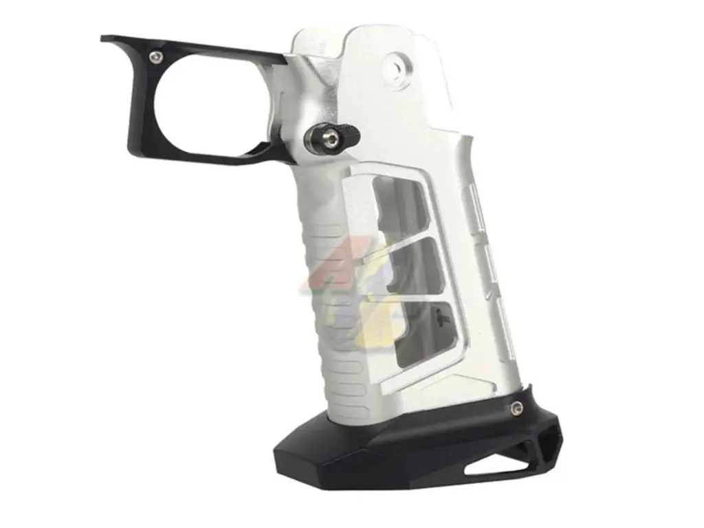 5KU CNC Aluminum Grip Type.7 for Tokyo Marui Hi-Capa Series GBB (Silver)