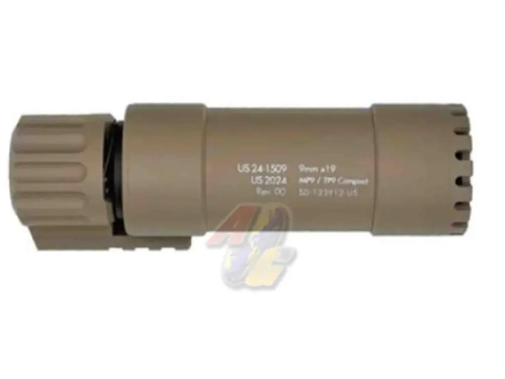 Angry Gun MP9/ TP9 Compact Suppressor (Dummy Ver.) (FDE)
