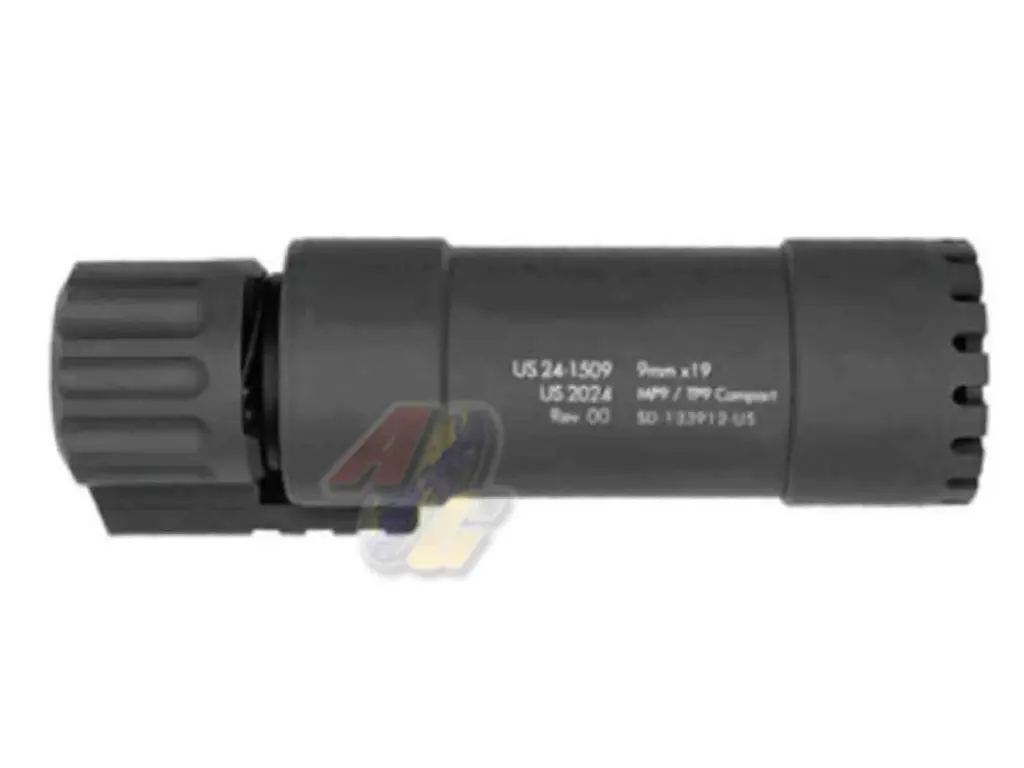 Angry Gun MP9/ TP9 Compact Suppressor (Dummy Ver.) (Black)