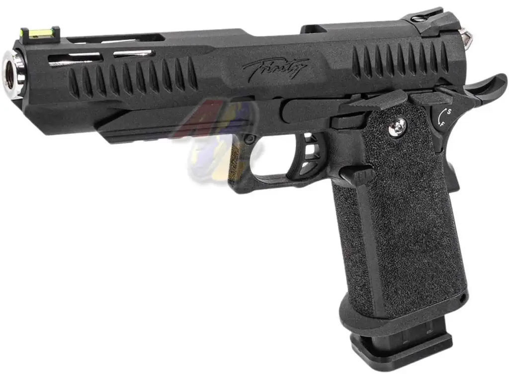 MODIFY-TECH Trinity Aluminum Slide Hi-Capa GBB (Silver Barrel)