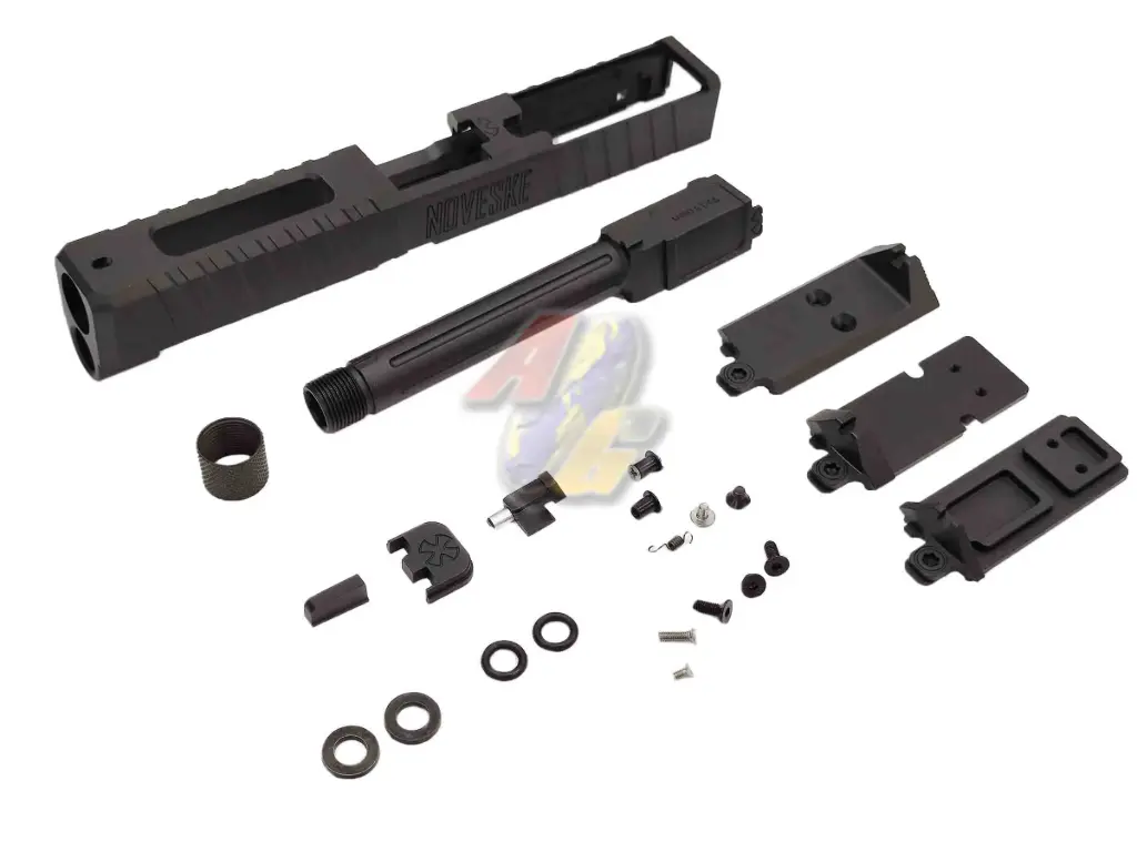 EMG Noveske Licensed DM Slide with Outer Barrel Set For Tokyo Marui G17 Gen.5 GBB ( by DYTAC )