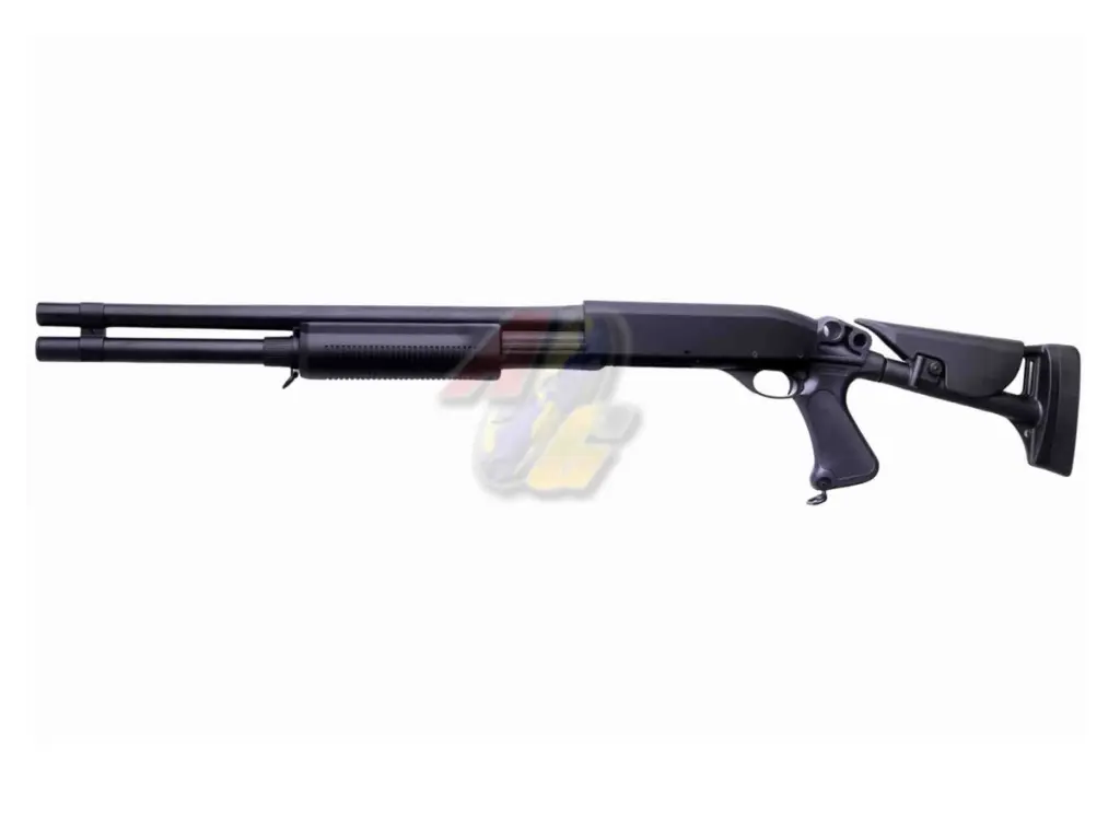 CYMA Retractable Stock M870 Long Shotgun (Black)