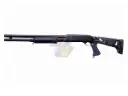 CYMA Retractable Stock M870 Long Shotgun (Black)