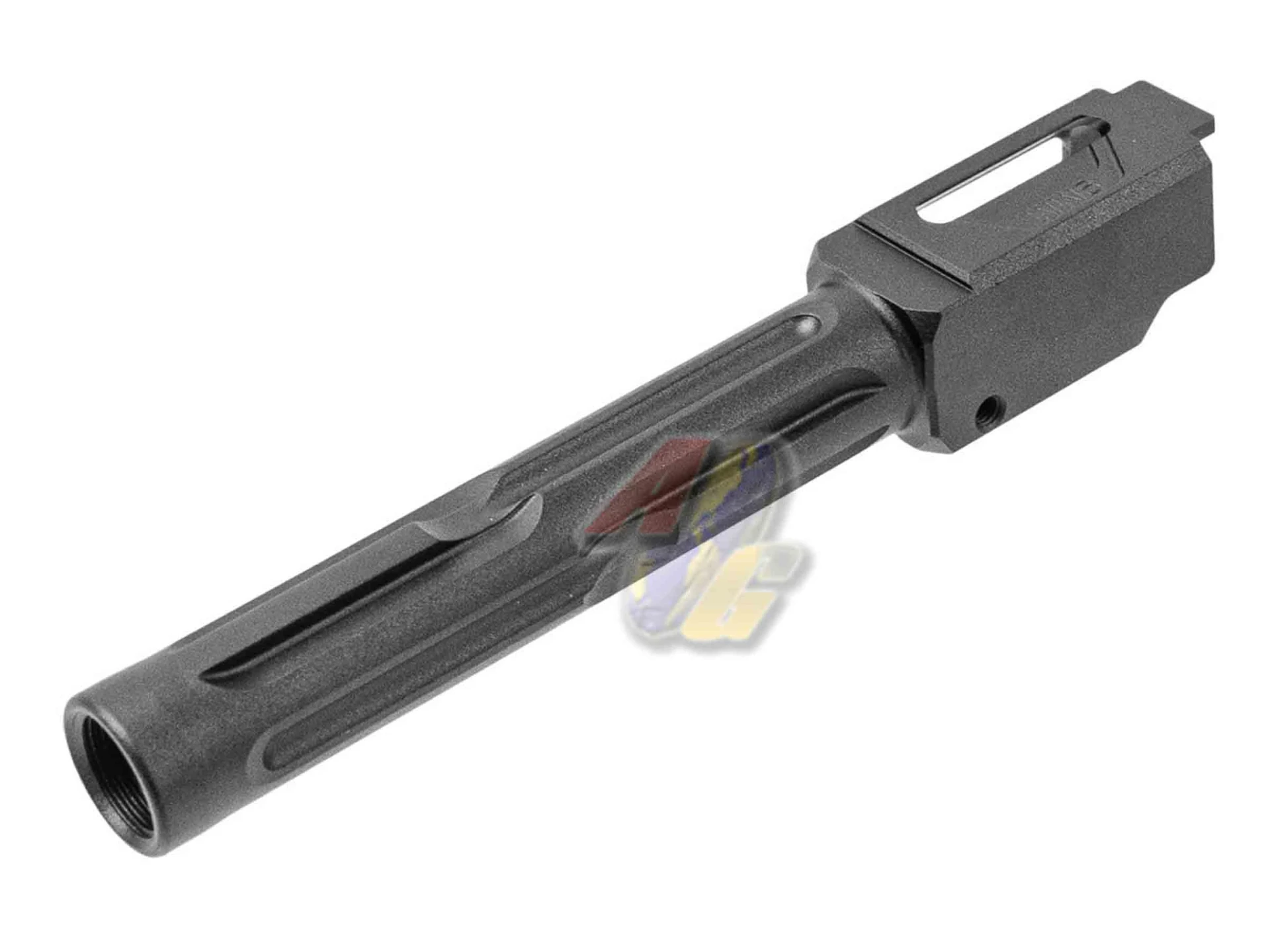 TTI Airsoft Fixed Outer Barrel for Umarex/ VFC Glock G17 Gen.5, G45 GBB - Type B (Black)