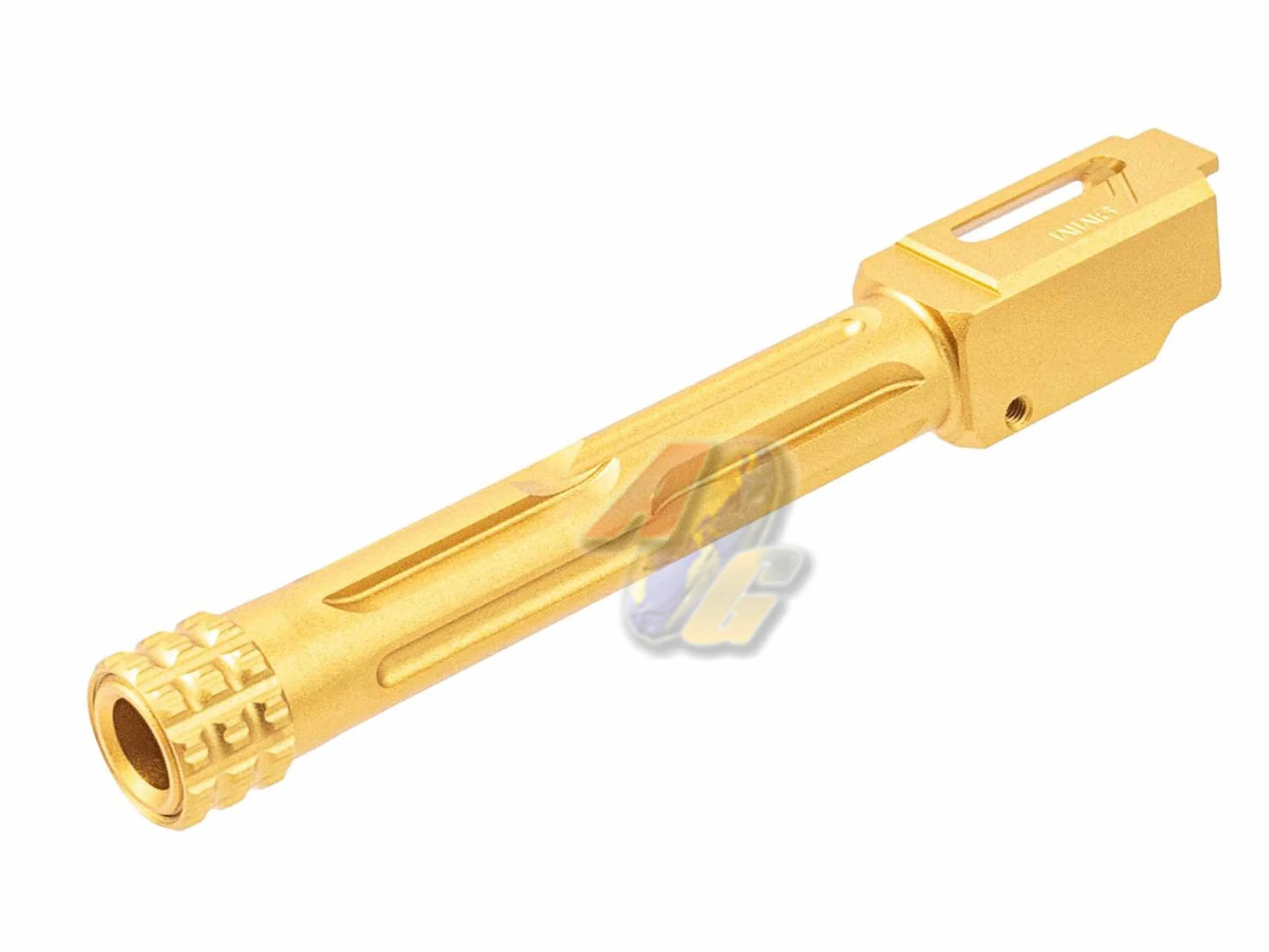 TTI Airsoft Fixed Outer Barrel for Umarex/ VFC Glock G17 Gen.5, G45 GBB - Type A (Gold)