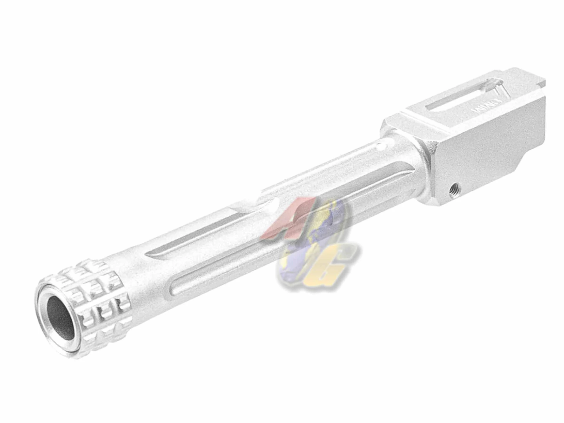 TTI Airsoft Fixed Outer Barrel for Umarex/ VFC Glock G17 Gen.5, G45 GBB - Type A (Silver)