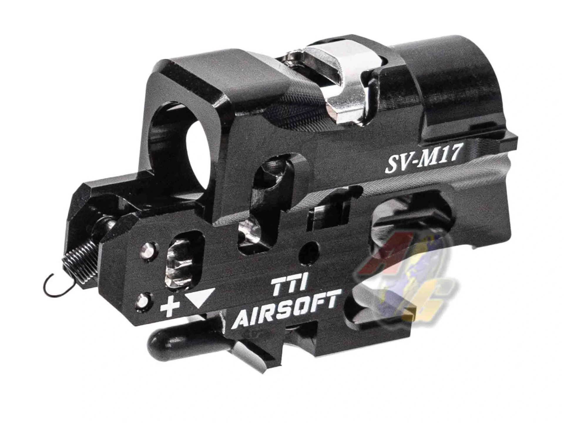 TTI Airsoft Infinity CNC Aluminum One Piece TDC Hop-Up Chamber for SIG AIR/ VFC P320 M17, M18 GBB - Black
