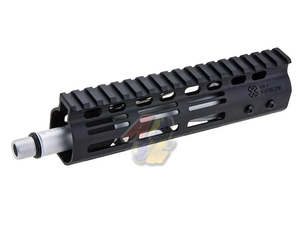 CGS Noveske NSR7 M-Lok Rail Handguard for Tokyo Marui M4 Series GBB (MWS) (BK)