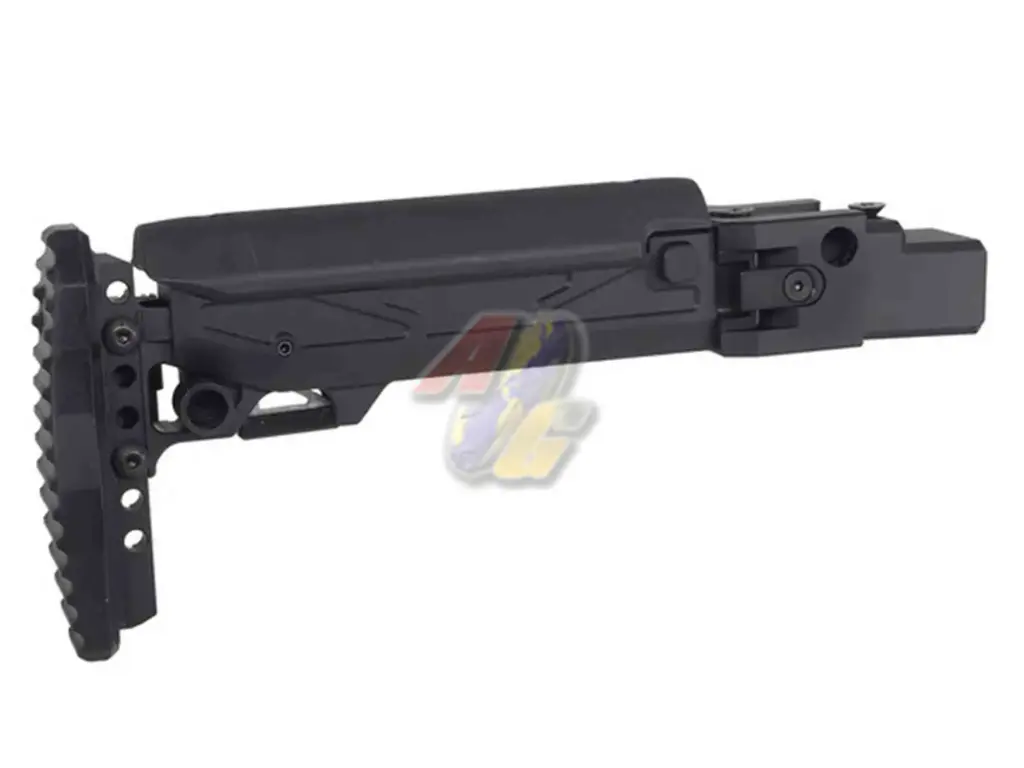 5KU Folding Telescopic Buttstock with Cheek Riser for GHK AKM V2 GBB