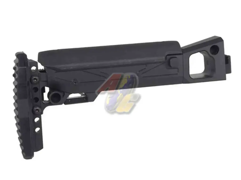 5KU Folding Telescopic Buttstock with Cheek Riser for GHK AK74 Side Foldig Stock GBB