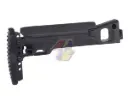 5KU Folding Telescopic Buttstock with Cheek Riser For GHK AK74 Side Foldig Stock GBB