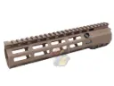 Airsoft Artisan 89 Style 9.5" M-Lok Rail for M4/ M16 Series Airsoft Rifle (Tan)