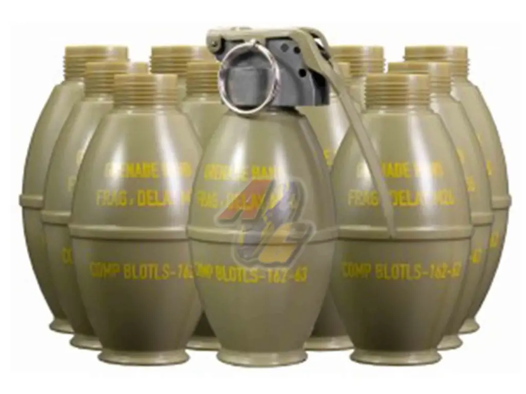 APS Thunder B Lemon Shape M26 12pcs Shell Complete Set