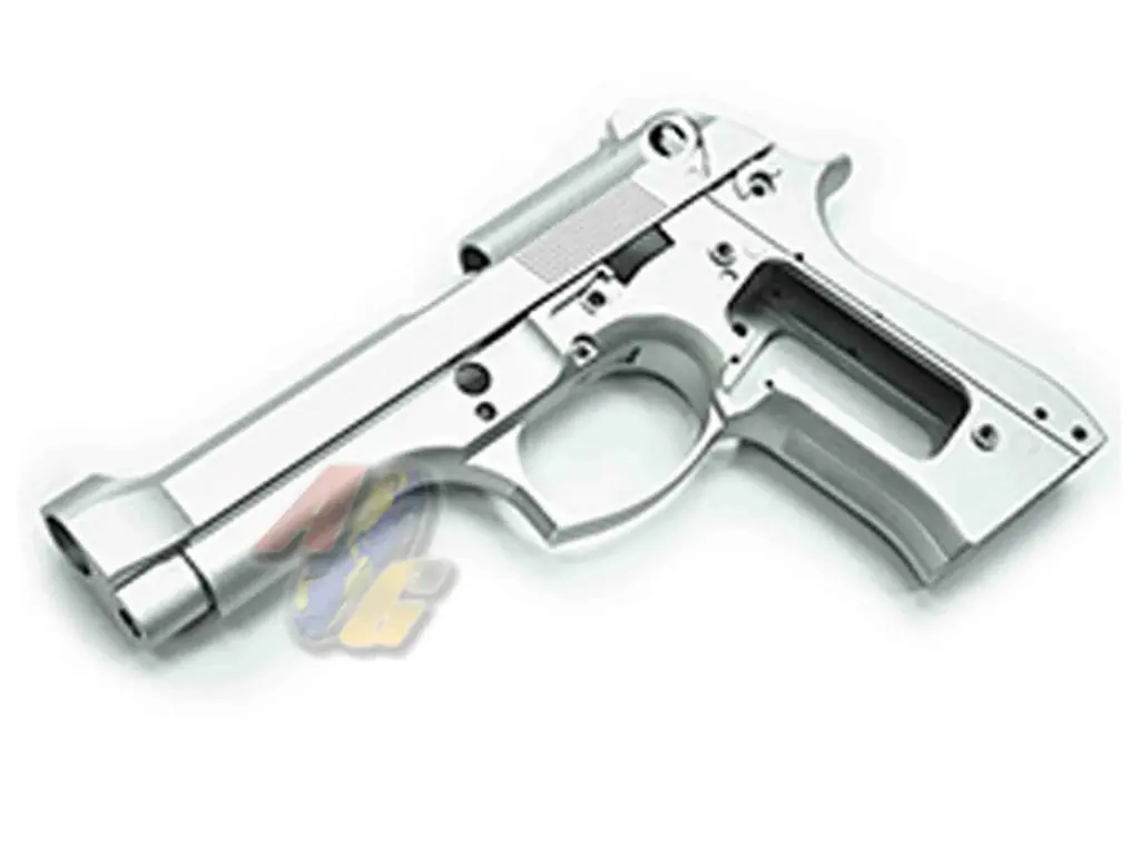 [GD-M92F-04-SV] Guarder Aluminum Slide & Frame for Tokyo Marui M92 GBB Series - None Marking (Aluminum Original)