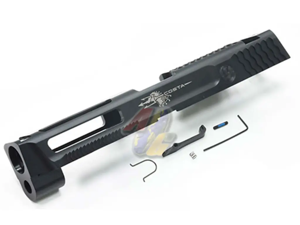 Guarder Steel CNC Slide for Tokyo Marui M&P9 Series GBB (COSTA/ BK)