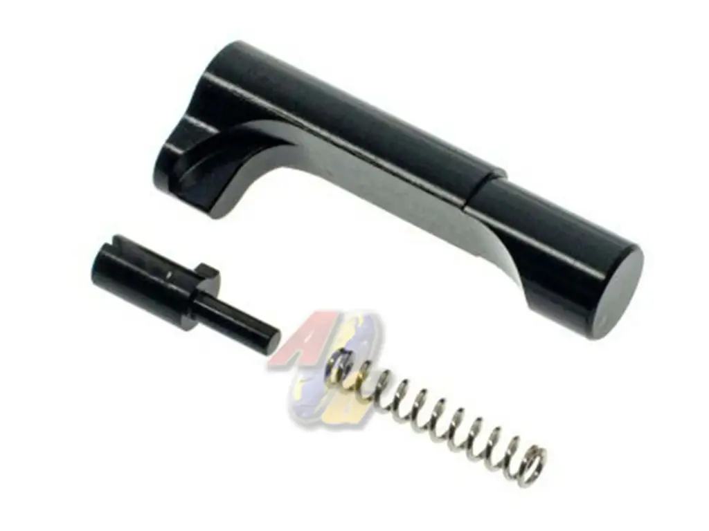 COWCOW Technology CNC Steel Match Grade Magazine Release for Tokyo Marui Hi-Capa Series GBB ( Black )