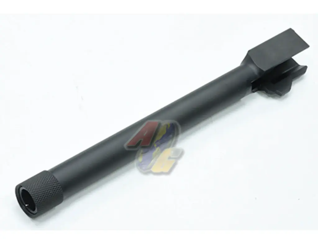 Guarder CNC Threaded Steel Outer Barrel for FMG9 GBB - Black