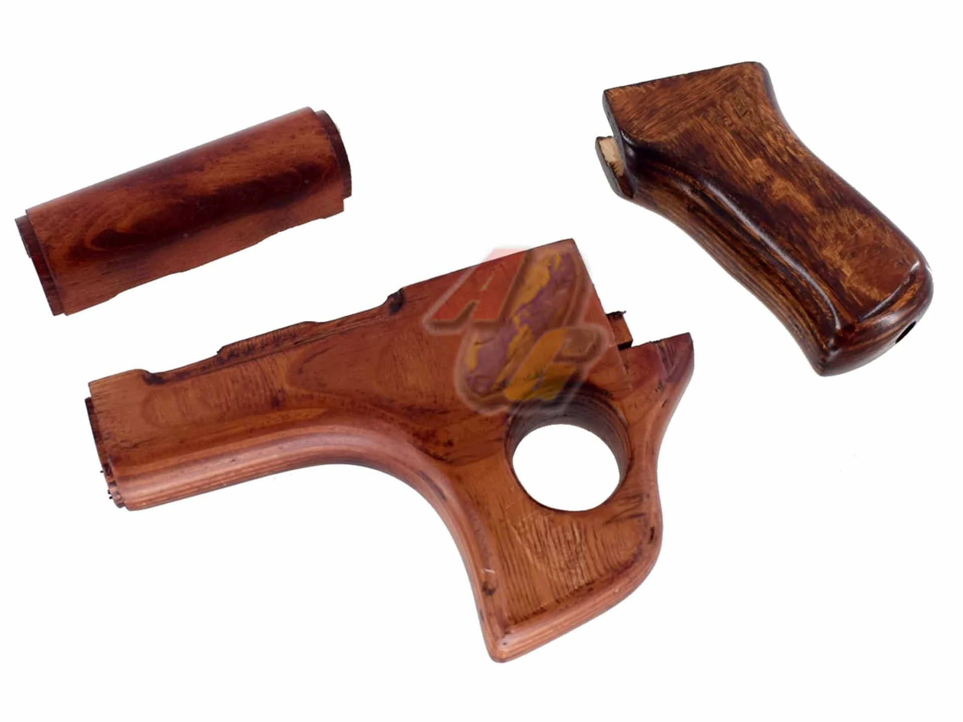 Battle Axe AKMSU AEG Real Wood Kit Set