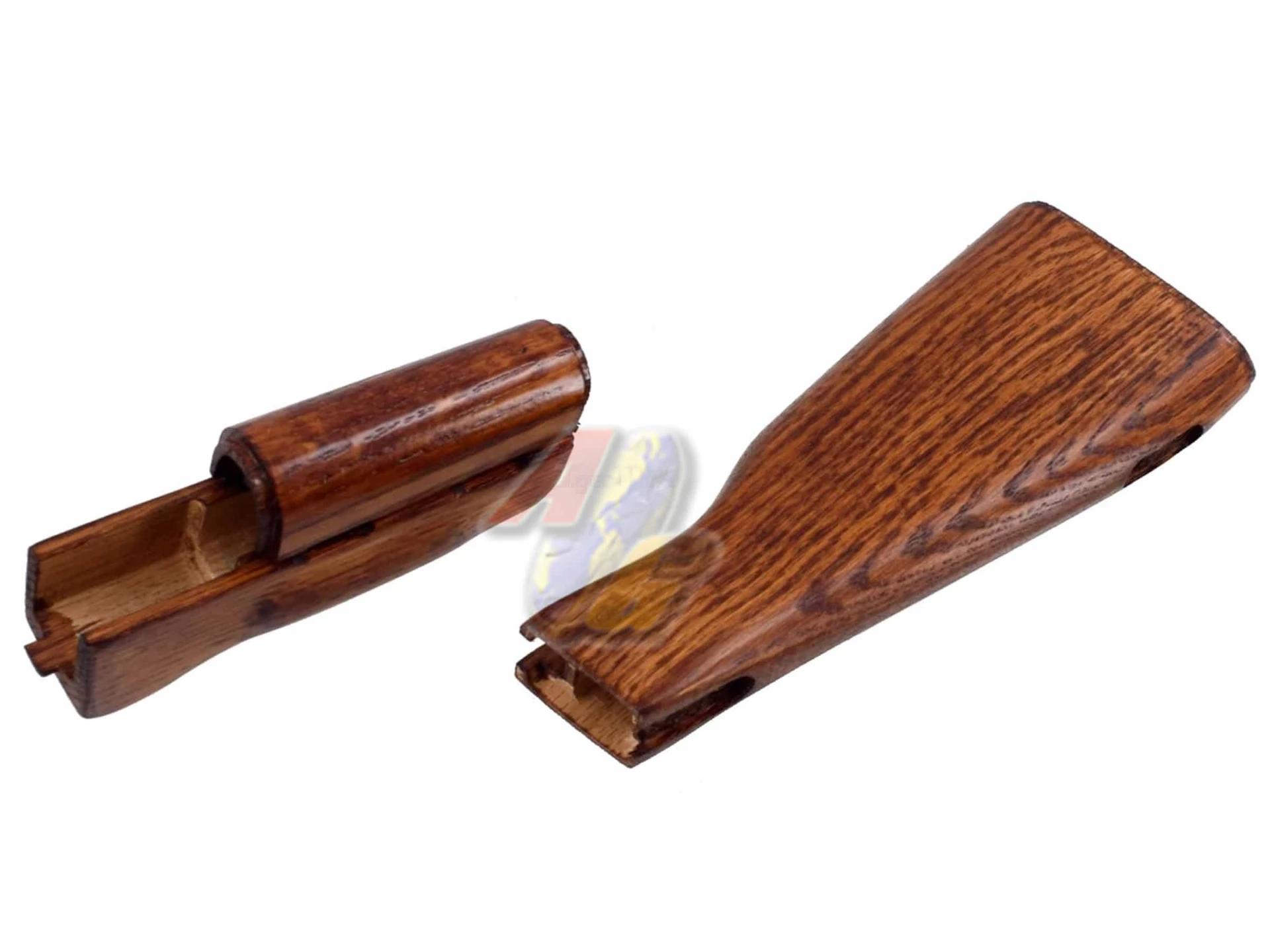 Battle Axe AKM AEG Real Oak Wood Kit Set