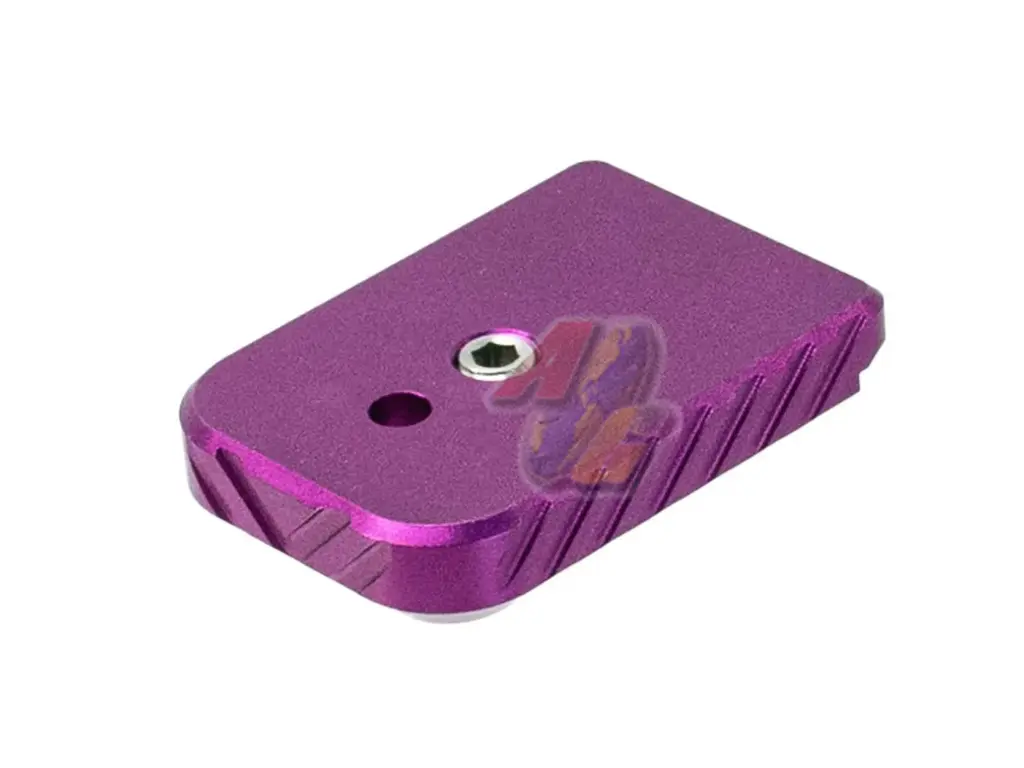 Revanchist Airsoft Aluminium Magazine Base for Tokyo Marui Hi-Capa Series GBB (Type B) (Purple)