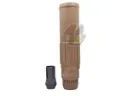 Airsoft Artisan CG SGI-6 Style Silencer with Pig Flash Hider (Tan)