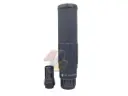 Airsoft Artisan CG SGI-6 Style Silencer with Pig Flash Hider (Black)