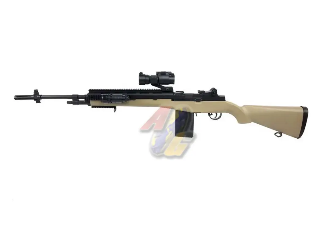 [AGM-M160B2FDE] AGM M14 Spring Power Rifle - Long (FDE)