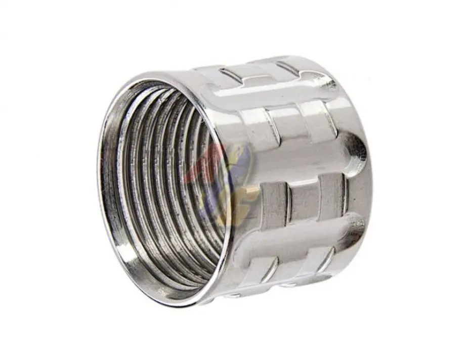 5KU TP-Pro Knurled Thread Protector (14mm-/ Silver) 