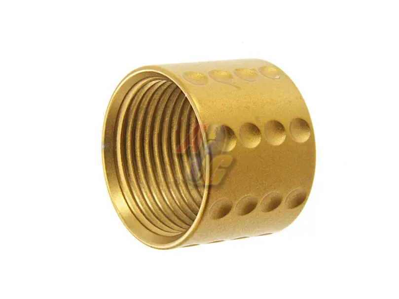 5KU Spots Knurled Thread Protector (14mm-/ Gold)