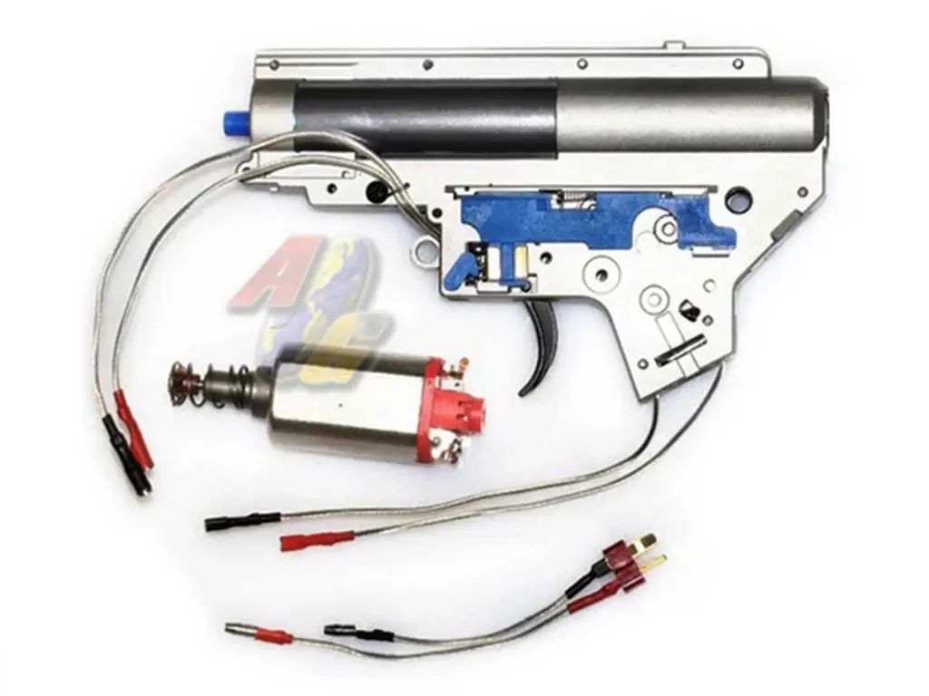 CYMA Complete QD Electric Gearbox Ver.2 with Torque Up Motor for M4 Series AEG (Front Wire)