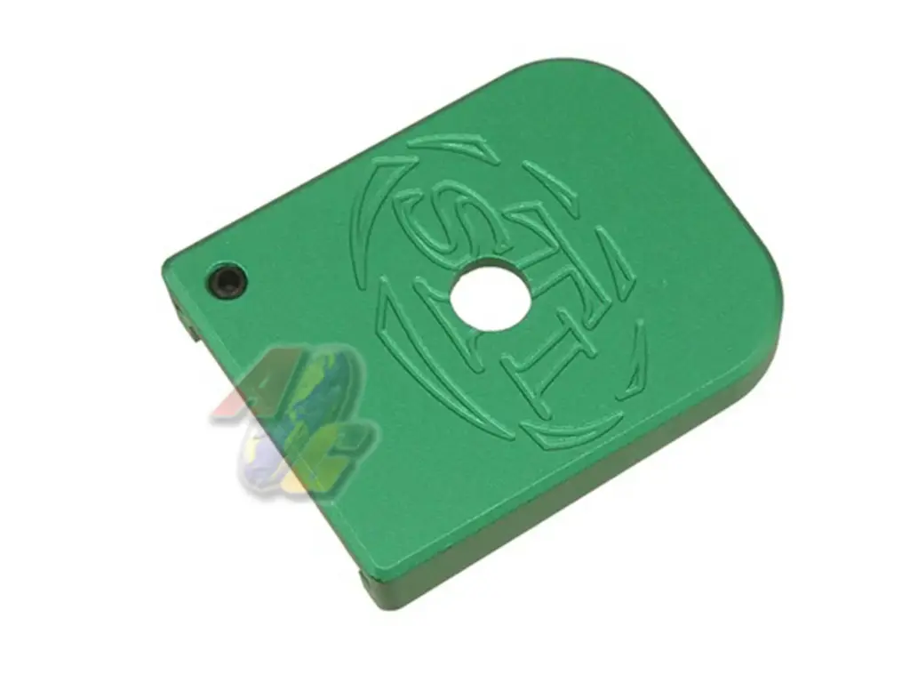 5KU Aluminum STI Style Skinny Magazine Base for Hi-Capa Series GBB (Green)