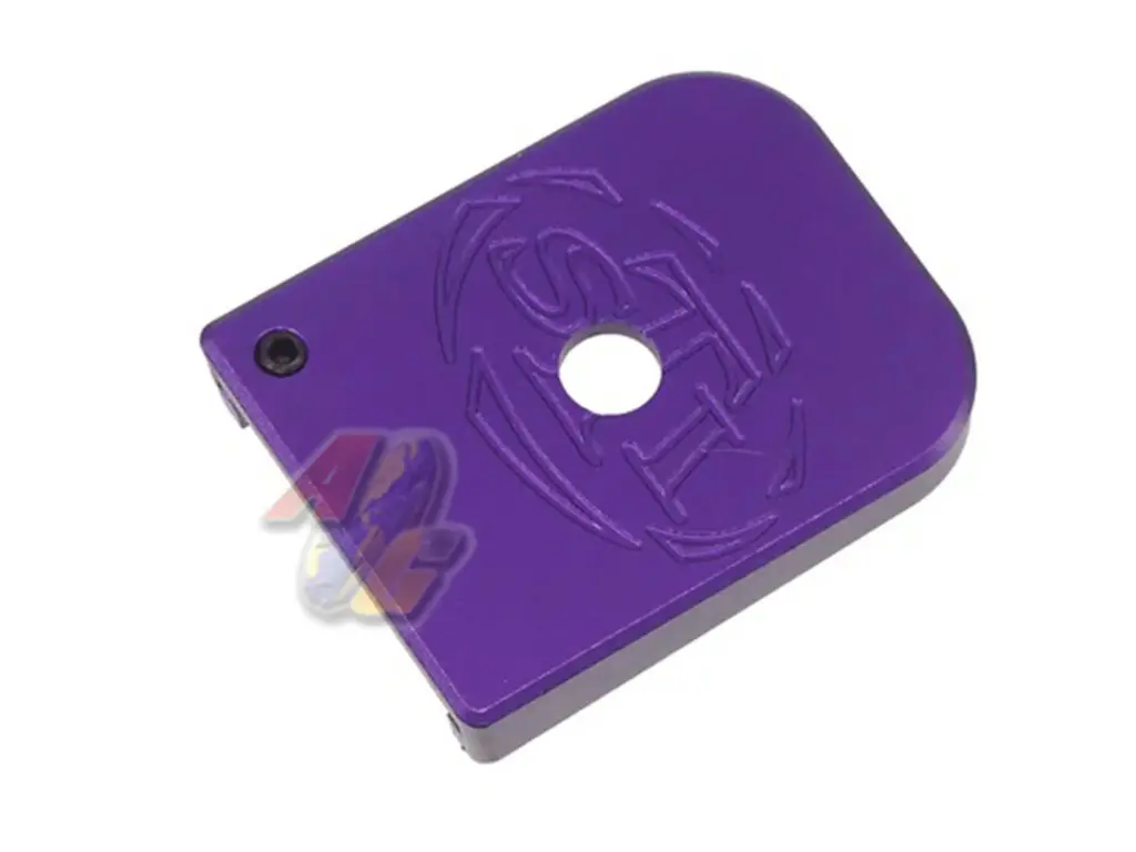 5KU Aluminum STI Style Skinny Magazine Base for Hi-Capa Series GBB (Purple)