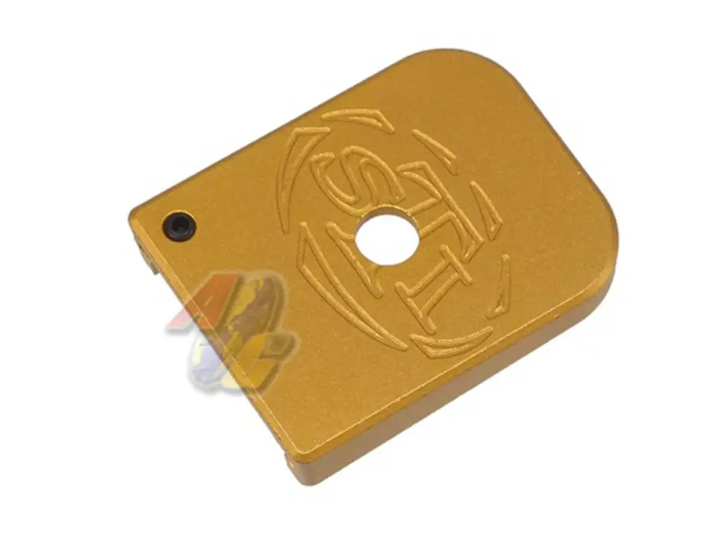 5KU Aluminum STI Style Skinny Magazine Base for Hi-Capa Series GBB (Gold)