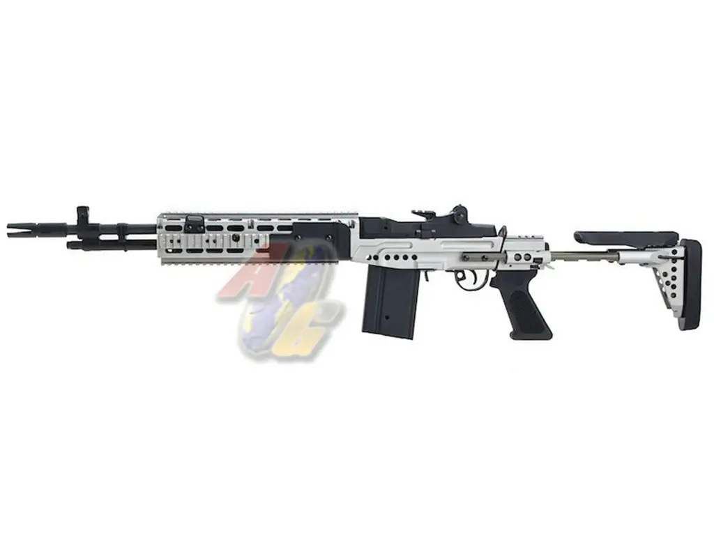 CYMA M14 EBR Enhanced Battle Rifle AEG (Silver)