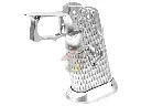 Dream Capa DCP CNC Aluminium INF Grip for Tokyo Marui Hi-Capa GBB Series - Infinity Diamond Hollow SV Style (Silver)