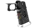 Dream Capa DCP CNC Aluminium INF Grip for Tokyo Marui Hi-Capa GBB Series - Infinity Diamond Hollow SV Style (Black)
