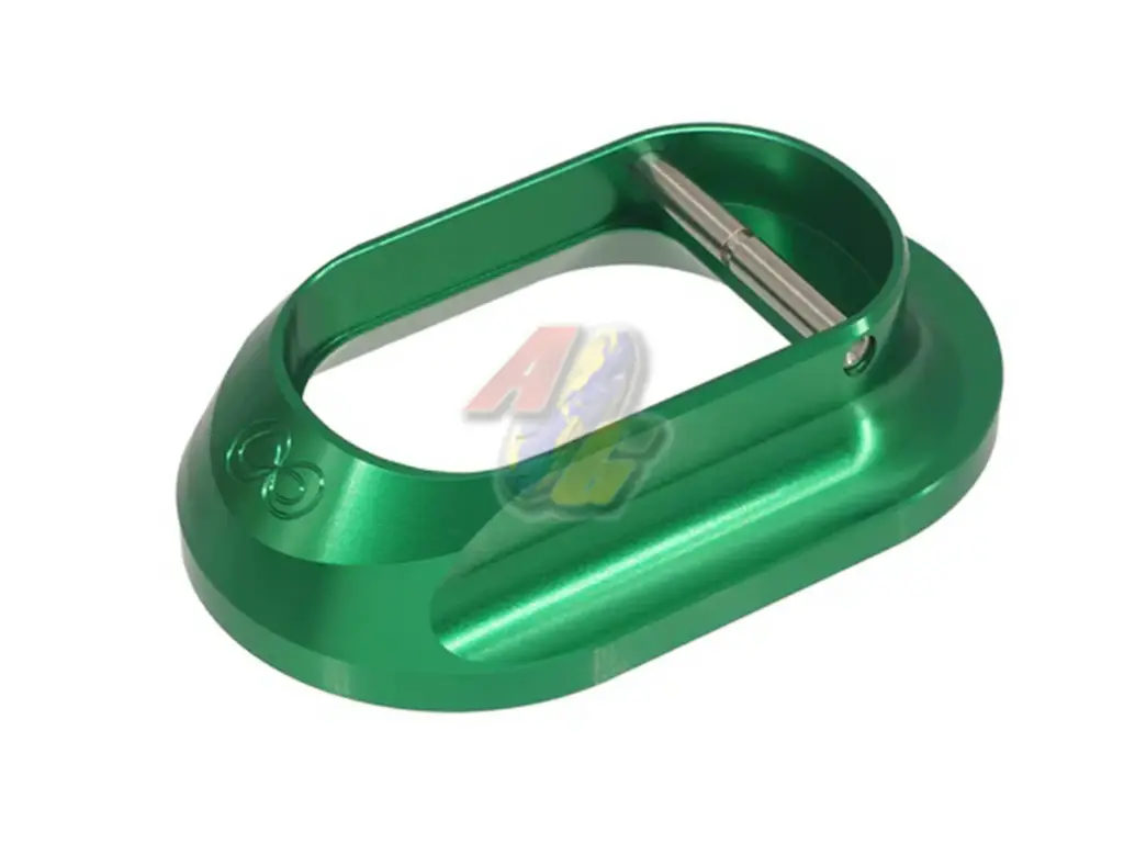 5KU Aluminum XL Infinity Magwell for 5KU Hi-Capa CNC Aluminum Grip (Green)