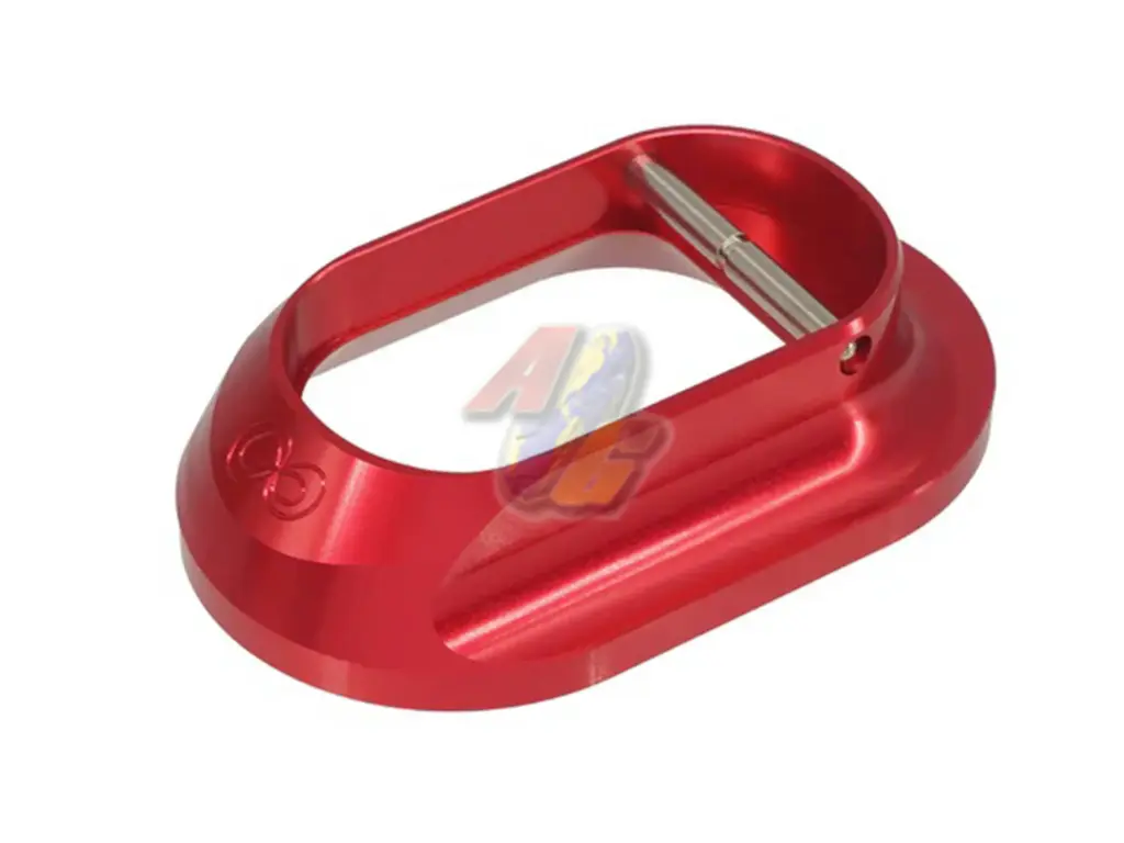 5KU Aluminum XL Infinity Magwell for 5KU Hi-Capa CNC Aluminum Grip (Red)