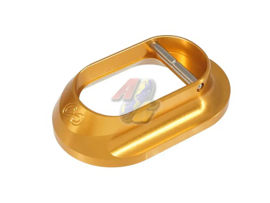 5KU Aluminum XL Infinity Magwell for 5KU Hi-Capa CNC Aluminum Grip (Gold)