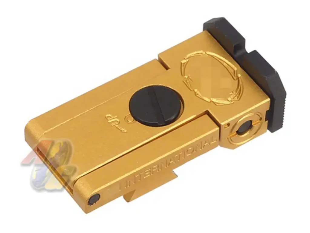 5KU Aluminum STI Style Rear Sight for Tokyo Marui Hi-Capa Series GBB (Gold)