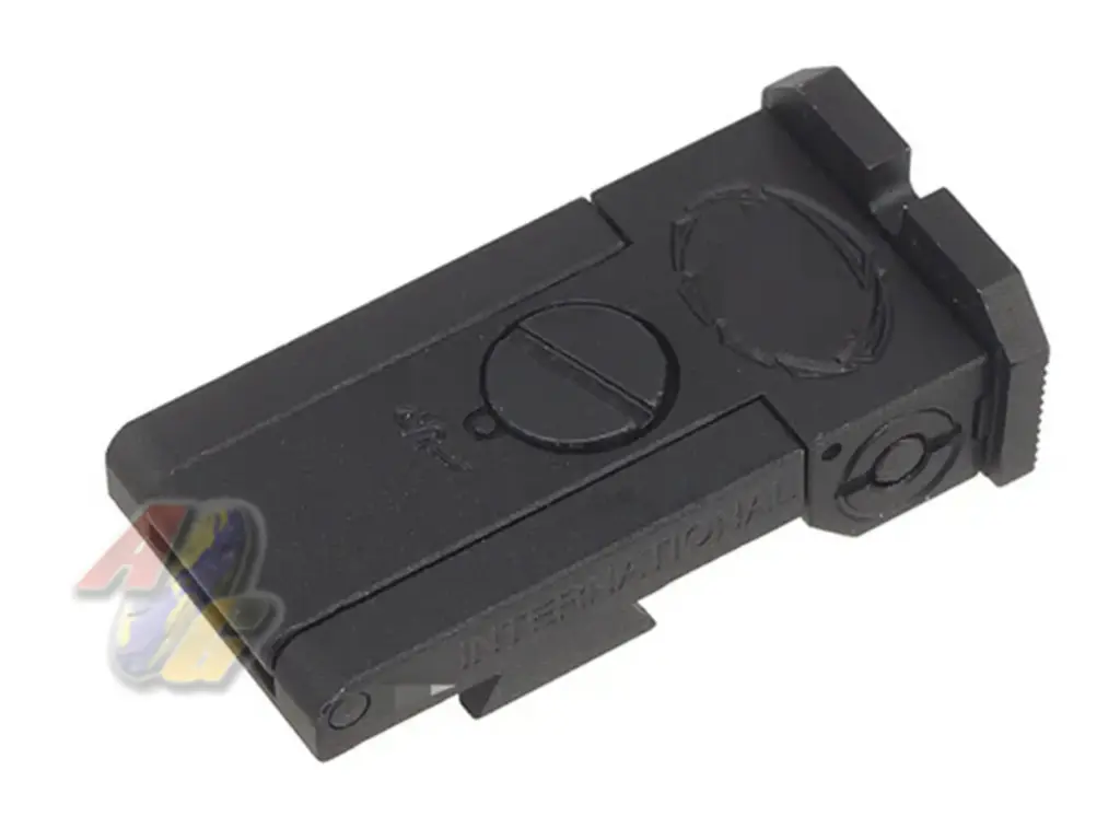 5KU Aluminum STI Style Rear Sight for Tokyo Marui Hi-Capa Series GBB (Black)