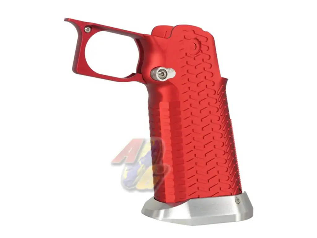 5KU CNC Aluminum Grip Type.5 for Tokyo Marui Hi-Capa Series GBB (Red)