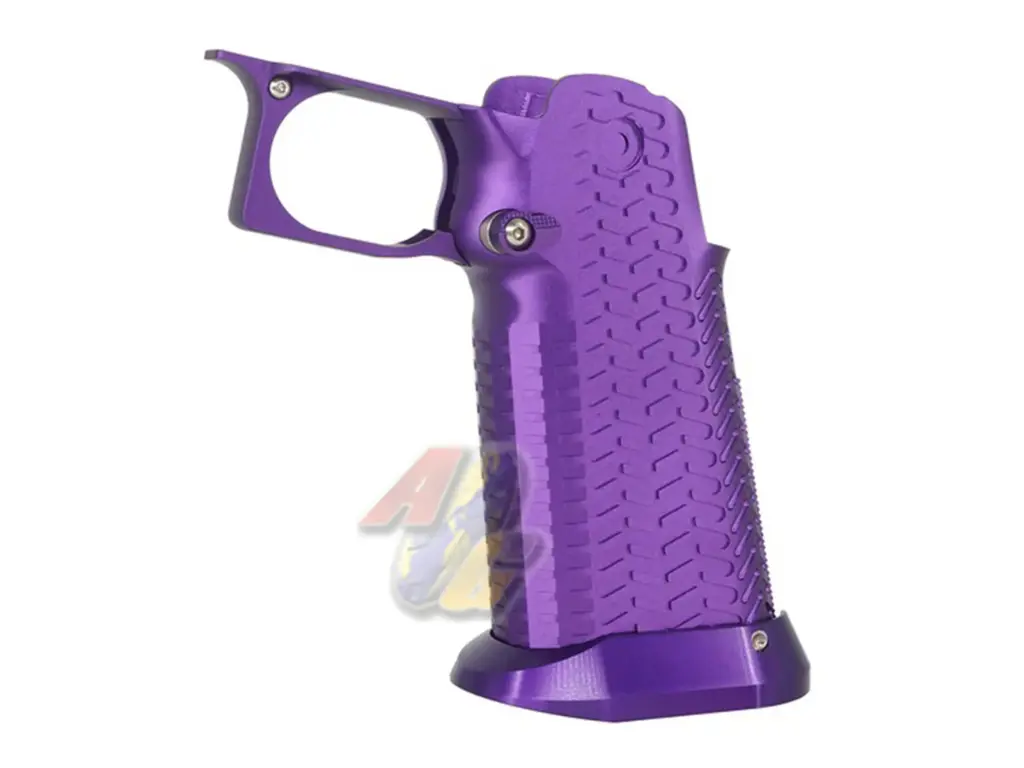 5KU CNC Aluminum Grip Type.5 for Tokyo Marui Hi-Capa Series GBB (Purple)