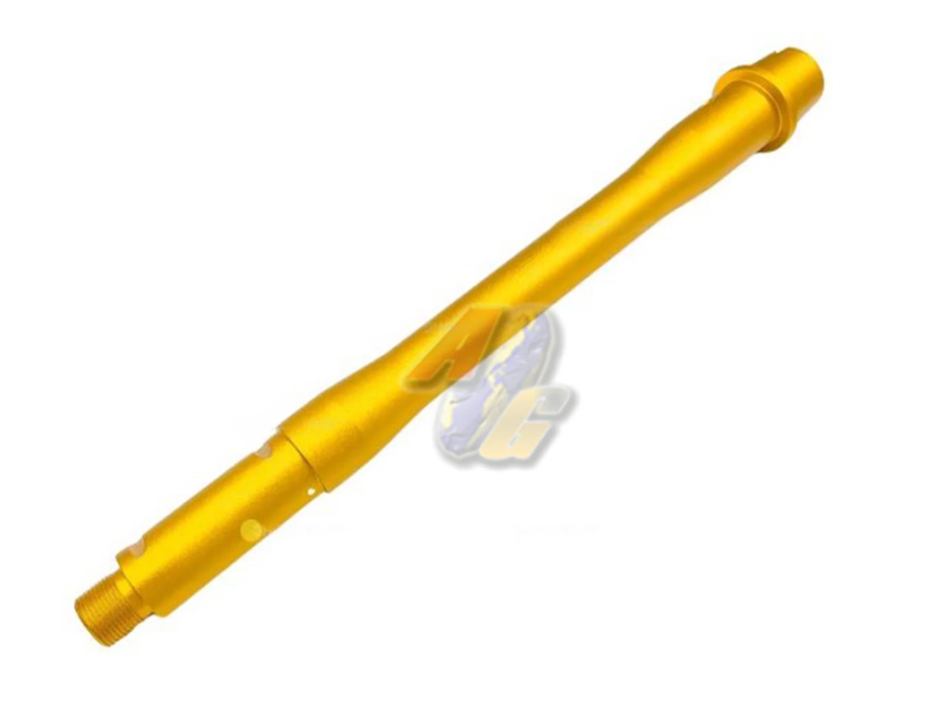 [SL-0314GD] SLONG TMB CNC Aluminum 10 Inch Outer Barrel for Tokyo Marui M4 MWS GBB Series - Gold