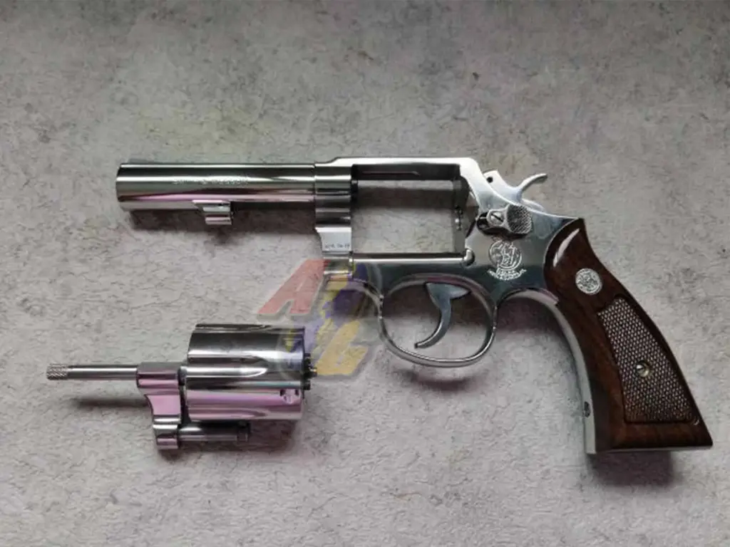 [AGT-GP-M64-DUM-AG] --Ask--AGT S&W M64 Full Steel Revolver (Dummy Version)